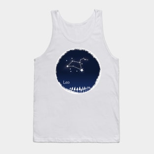 Leo horoscope - zodiac - tarot reading Tank Top